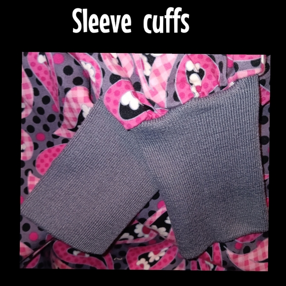 Paisley Print Scrub Warmer/Jacket by Landau - Picture 3 of 7